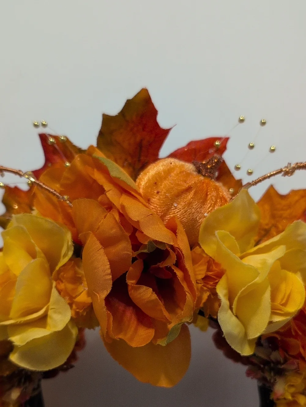 Disney Thanksgiving/Autumn Themed Floral Ears